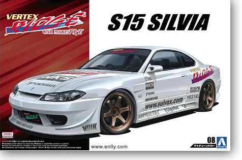 

1/24 Vertex S15 Silvia '99 Car Model 05214