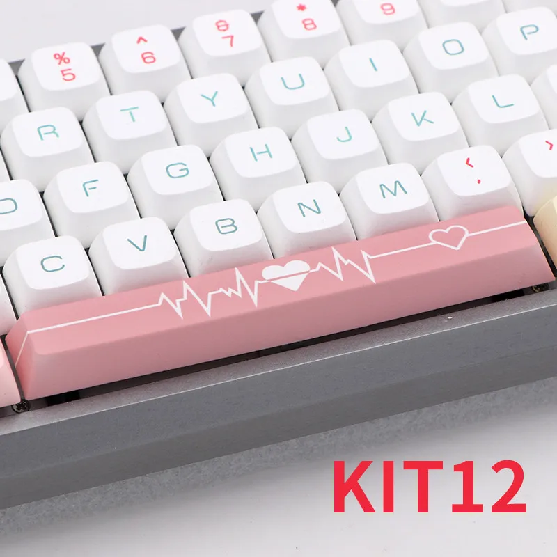 Five sides Dye-subbed PBT Spacebar 6.25U cherry profile keycap for DIY mechanical keyboard