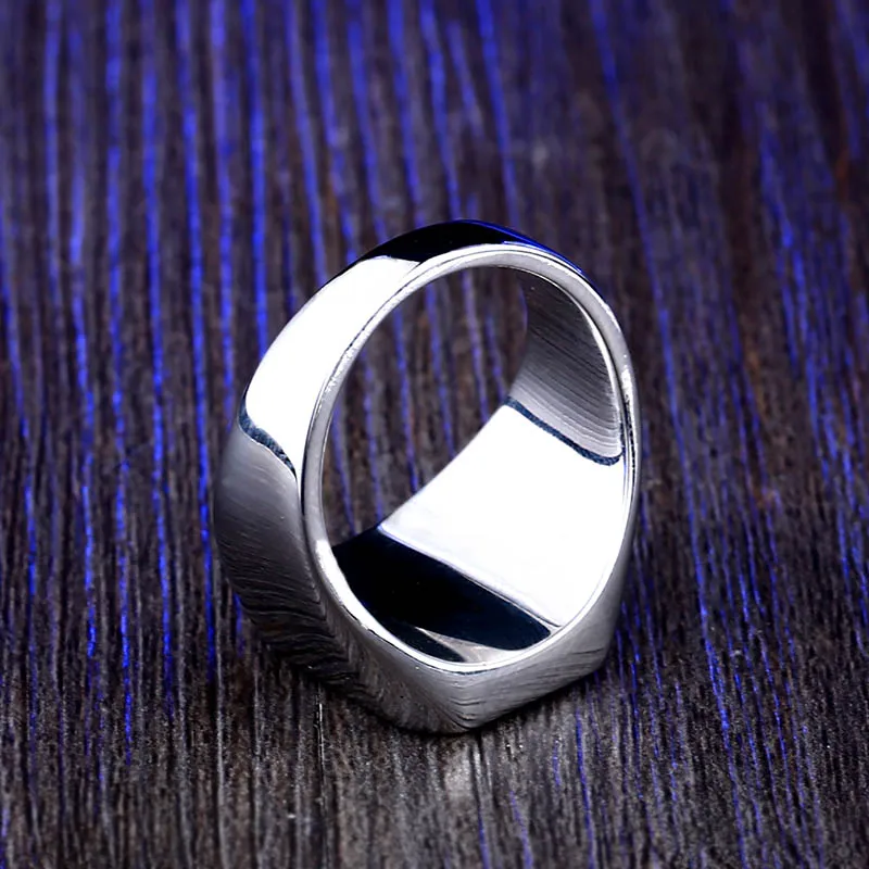 BEIER new store Square Fashion Design Blue and Green Stone Luxury Men's and Women's Rings High quality gift LLBR8-587R