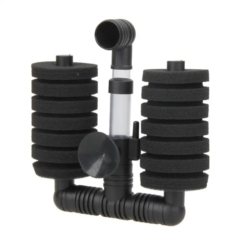 Aquarium Filter Fish Tank Air Pump Skimmer Biochemical Sponge Filter
