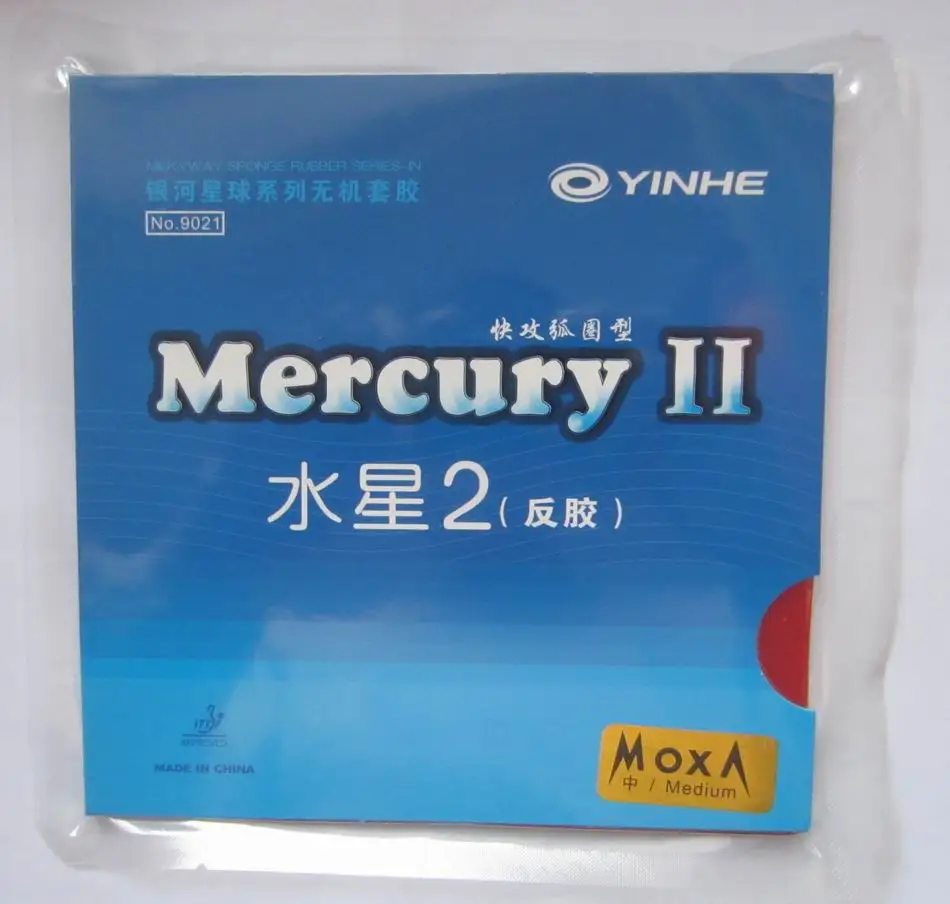 MOXA Galaxy Mercury 2 Table tennis Pimples in Rubber 2 pcs Yinhe 