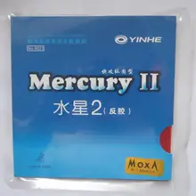 Оригинальная резиновая ракетка yinhe Mercury 2 для настольного тенниса