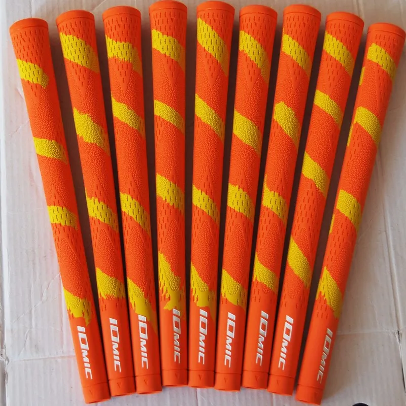 Горячие Новые Cooyute гольф ручки высокого качества IOMIC резиновые гольф рукоятки для клюшек 2 цвета 10 шт./лот деревянные ручки для клюшек для гольфа