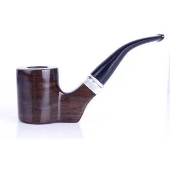 

Lighters and Smoking Accessories, Curved free-style flat pipe, Men's gift