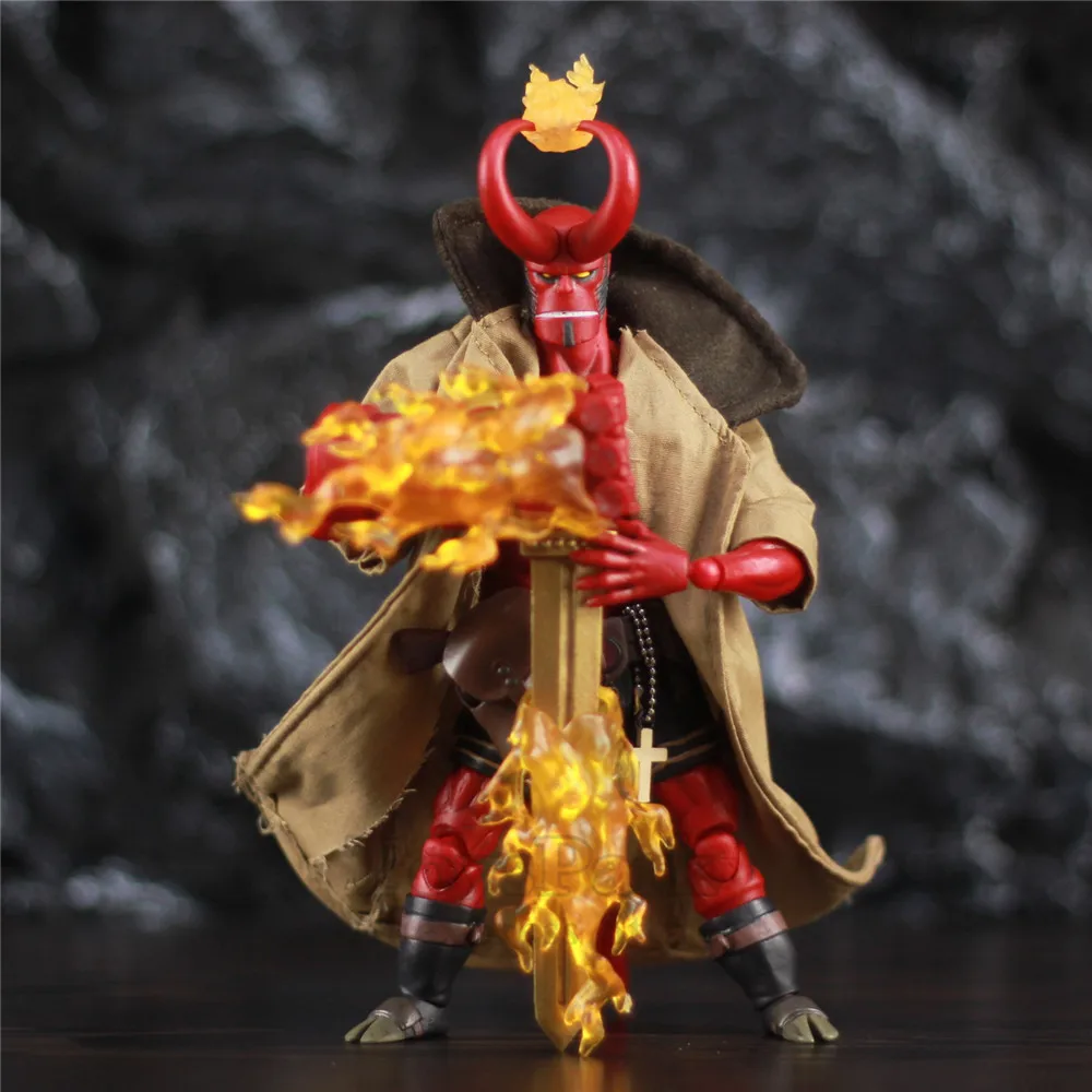 Hellboy Anung Un Rama 1/12 6 &quotфигурка фартук меч ружье ко 1000 игрушки Mignola большой ребенок