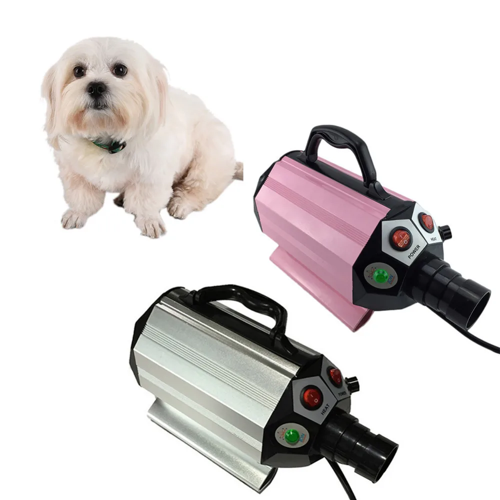

Voilamart High Velocity Adjustable Temperature Pet Dog Cat Fur Grooming Hair Dryer Hairdryer Dog Hair Dryer EU/US/UK