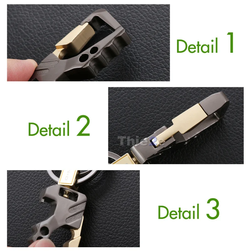 Дизайн Прохладный Персонализированные класса люкс ручной металлический декор брелок для ключей Автомобильный ключ брелок кольцо подарок на день рождения для мужчин Для женщин