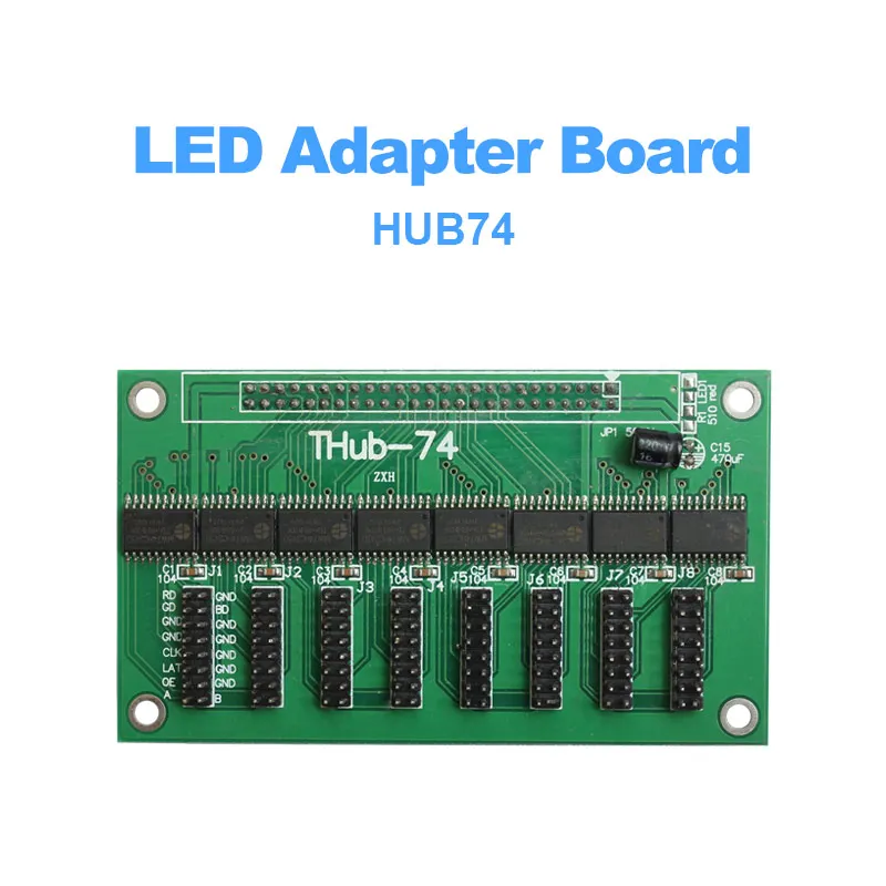 

HUB74 adapter board for led screen module for led screen receiving card RGB led screen led video module controller