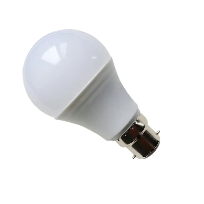 

2pcs/lot Bayonet B22 A55 LED Globe Bombillas Bulb 220V 5W Energy Saving Pendant Lighting Lamp Daylight Cold White