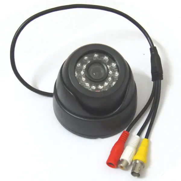 

1/3" 800TVL Dome Color 24 IR leds Day Night indoor CCTV Security Audio Camera Mic, 3.6mm 1080p lens