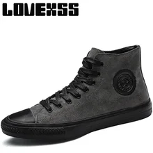 LOVEXSS Mens Winter Sport Shoes For Men High Top Skateboarding Shoes Man Brand Super Light Outdoor Athletic Men’s Sneakers