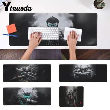 

Yinuoda 2018 New lol Hero Gaming Player desk laptop Rubber Mouse Mat Soft Rubber Professional Gaming Mouse Pad