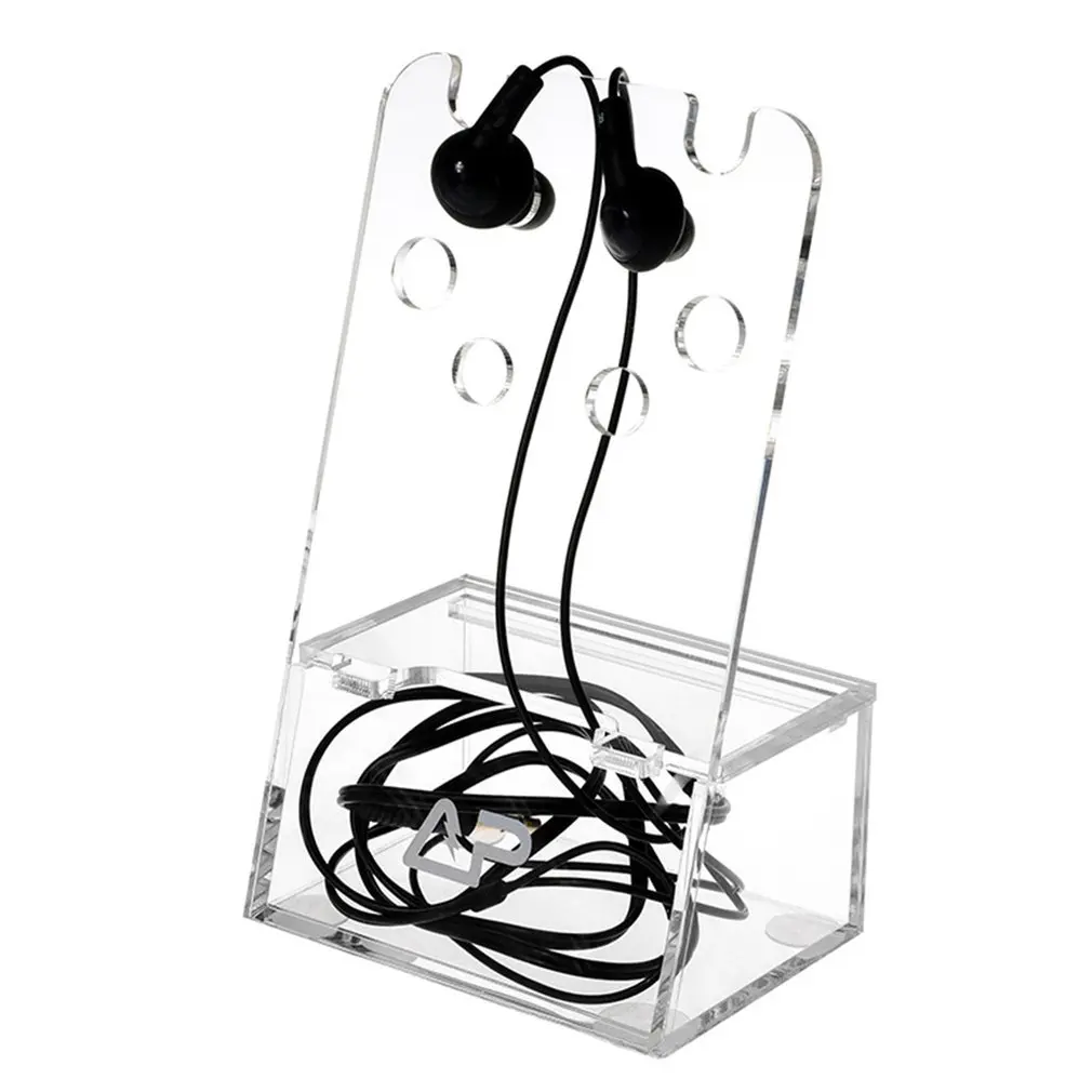 

Transparent Headphone Stand Portable Universal Acrylic Holder Earphone Showing Display Stand for Wireless Stereo Headset