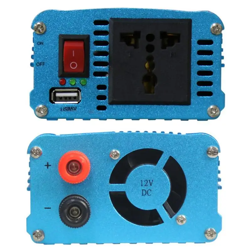 

SUREDOM Car Inverter 600W Solar AC24V-220V Cigarette Lighter Variable Frequency Sine Wave Plug Power Converter Inverter