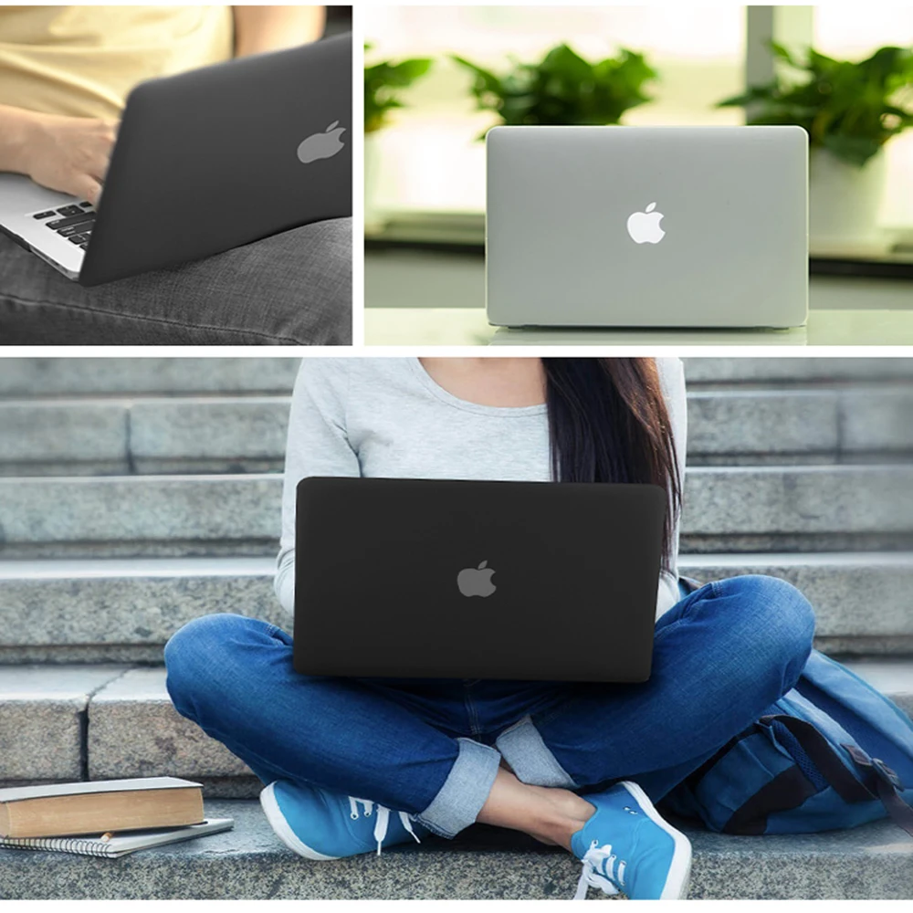 Новый чехол для ноутбука Apple MacBook Air Pro retina 11 12 13 15 для mac 2016 2017 2018 Новый Air 13 Pro 13 15 дюймов с сенсорной панелью