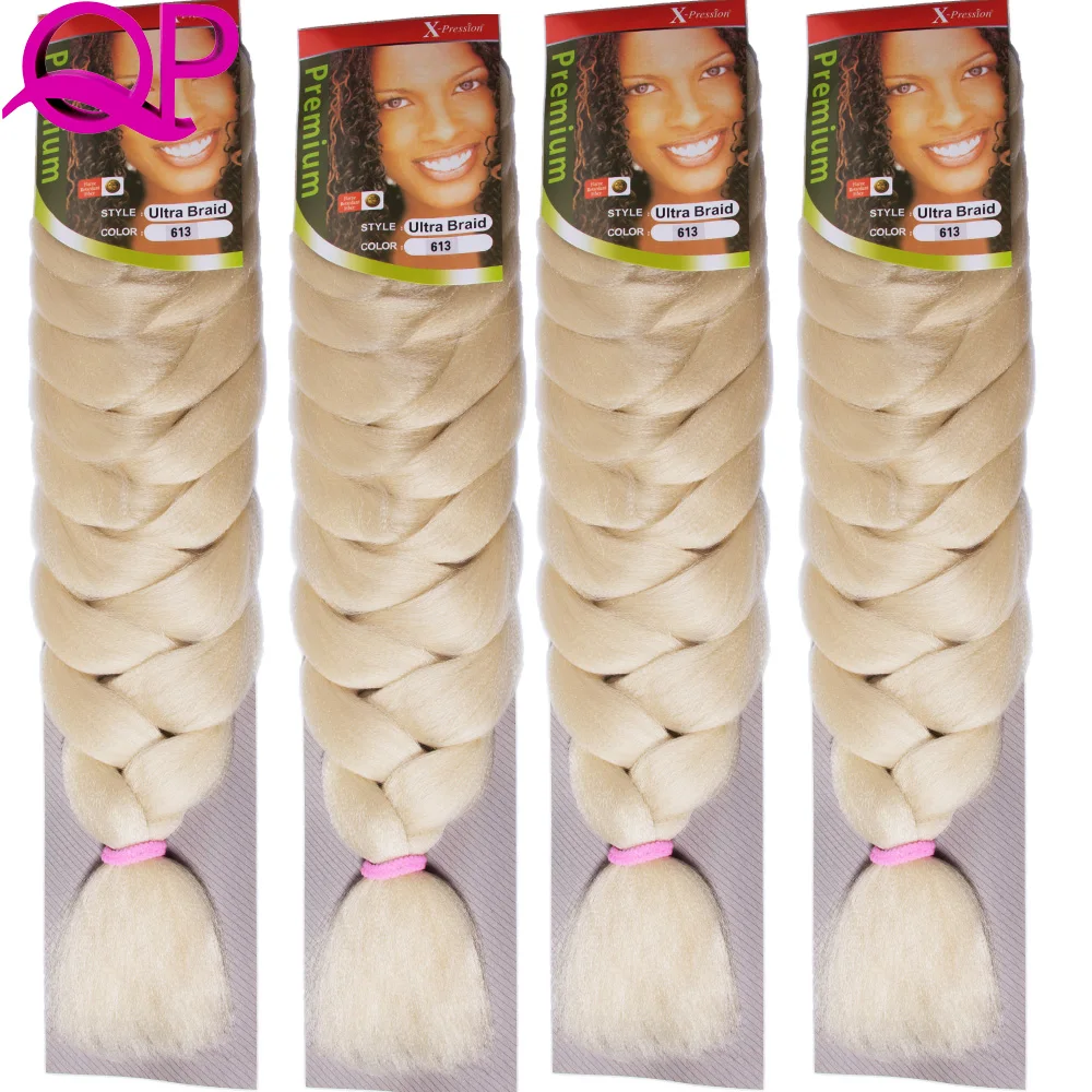Aliexpress Buy 613 Braiding Hair Synthetic Hair For Braid Crochet 