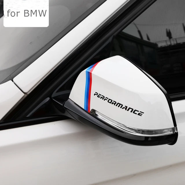 2 pcs M Sports Car Rearview Mirror Stickers for BMW E90 E46 F30 F10 F07 F34  X1 X3 X4 X5 E70 F15 X6 F16 M3 M5 Z4 GT Car Styling - AliExpress