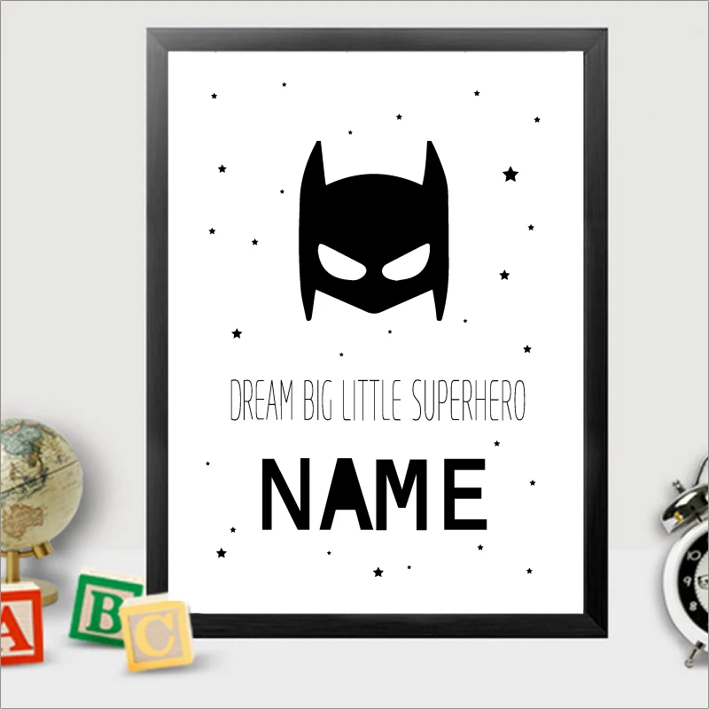 big personalised canvas