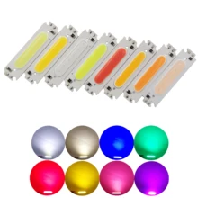 hot sale 60mm 15mm LED COB Strip Light Source chip moudle COB LED bulb 12V DC 2W 200LM FLIP Chip for DIY Car Lamp цена hot sale 60mm 15mm LED COB Strip Light Source chip moudle COB LED bulb 12V DC 2W 200LM FLIP Chip for DIY Car Lamp цены онлайн