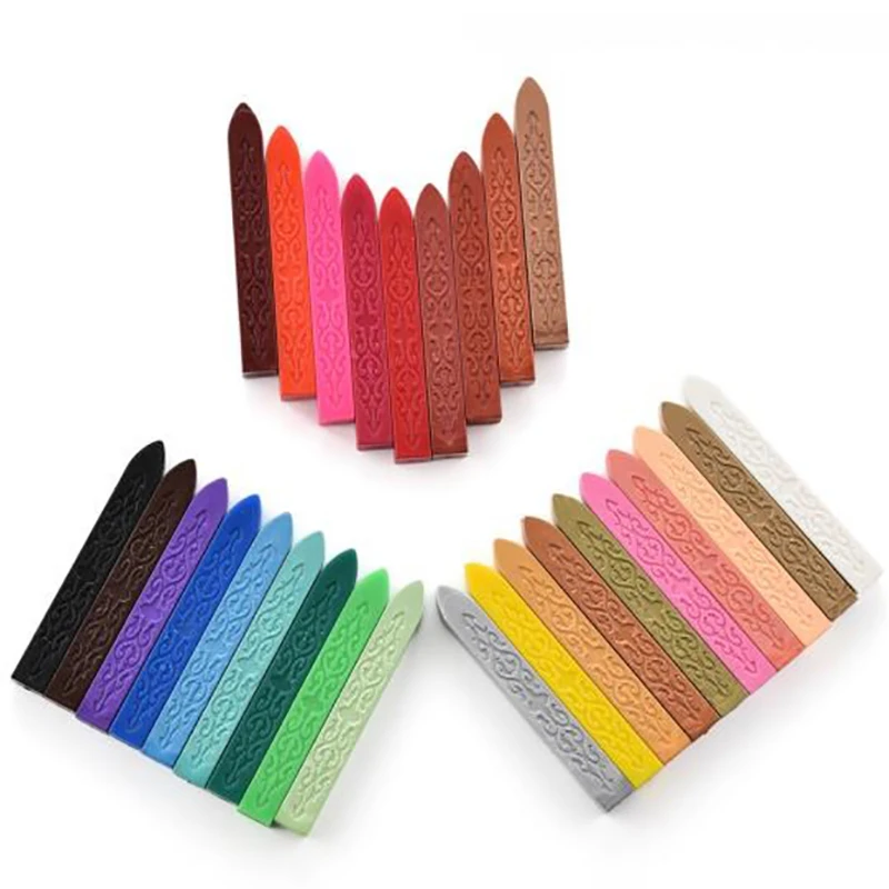 

Practical Vintage Sealing Wax Strips DIY Handmade Invitations Card Envelope Sealing Wax Magic Arrow Pattern Wax Strip