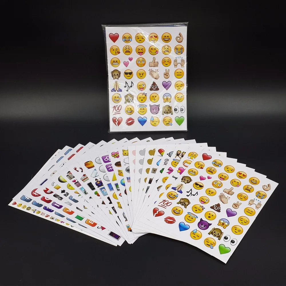 

Emoji Stickers - 960 Stickers for your Planner, Journal, or Scrapbook