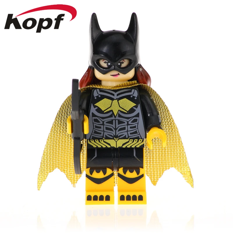 

Single Sale Building Blocks Super Heroes Scarecrow Penguin Poison Bricks Figures Model Learning For Children Toys XH 1023