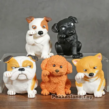 

Museum Kunio Sato's Lucky Dog PVC Kaiyodoo Capsule Q Anime Action Figure Collection Model Doll Toys Gift 5pcs/set