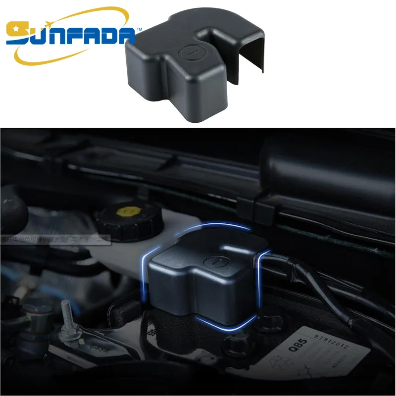 

SUNFADA Flame Retardance ABS Battery Negative Protective/Dustproof Cap/Cover For MAZDA 3 6 CX-4 CX-5 AXELA ATENZA 2014-2017