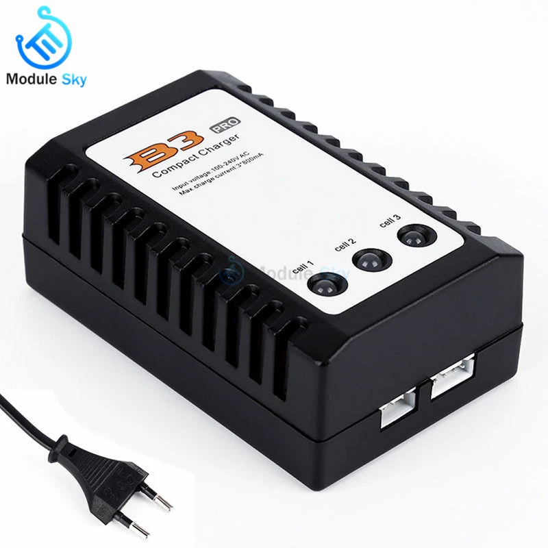iMaxRC iMax B3 Pro Compact 2S 3S Lipo Balance Battery Charger 110-240V AC For RC Helicopter