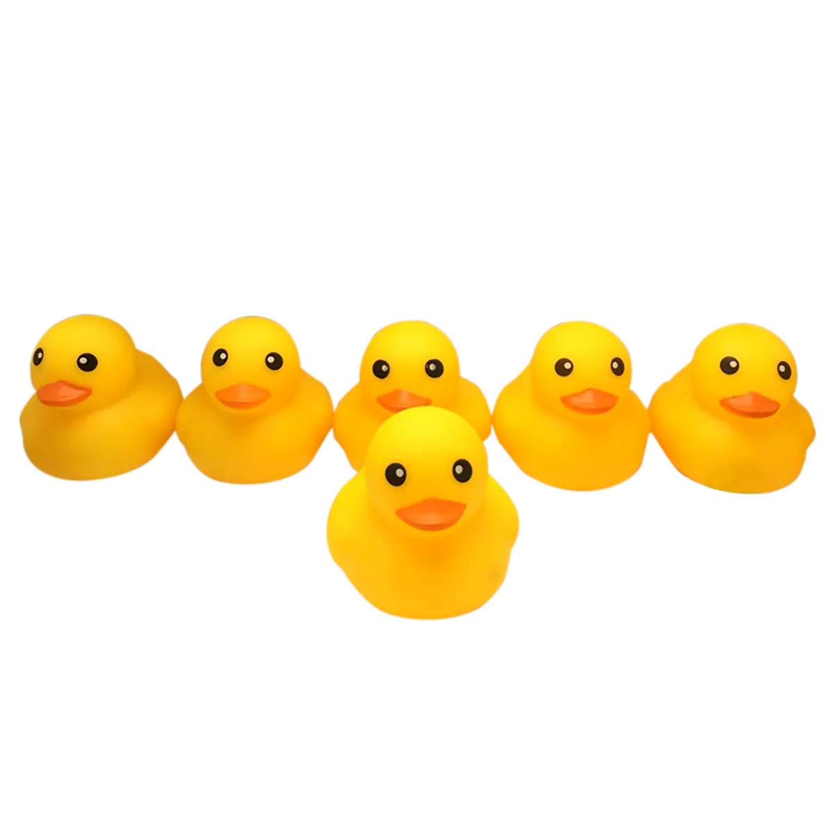 20 шт. детские милые Мультяшные животные желтые утки сдавливание, сжимание писклявый звук Ducky Bath Time душ для купания резиновые плавающие игрушки набор