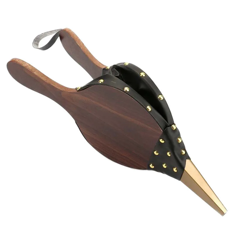 Goedkoop Vintage Houten Handleiding Luchtblazer Fan Blower voor Barbecue Fire Bellows Outdoor Koken Picknick Camping Wandelen