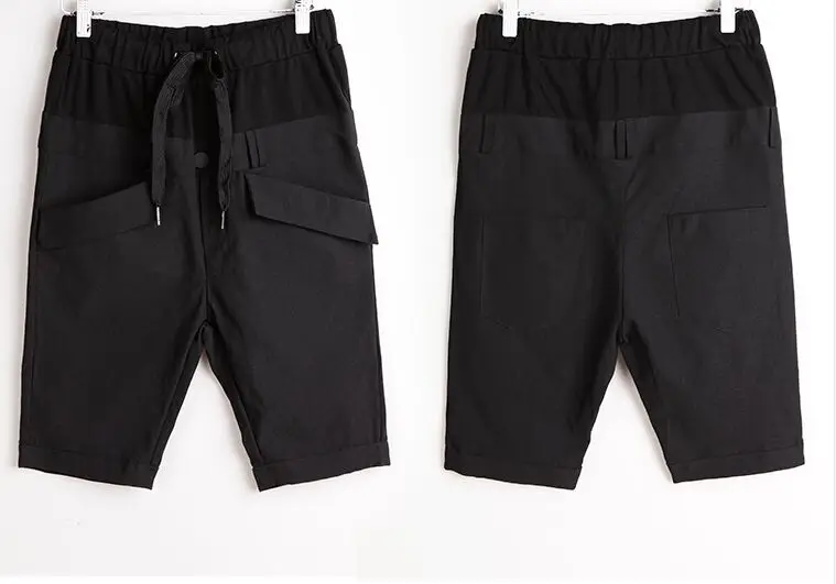 27-46 мужская одежда GD стилист волос оригинальные брюки с пятью точками брюки с шаговым швом комбинезоны большого размера Костюмы