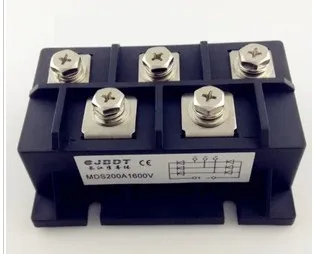 Мостовой выпрямитель MDS200A 3 фазный 5 контактный диод 1600 а в|module connector|modulation
