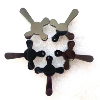 

(5 pieces/lot) Wholesale Natural Carved Hematite Cross Pendant Bead 40x30x5mm Free Shipping Fashion Jewelry Z4757