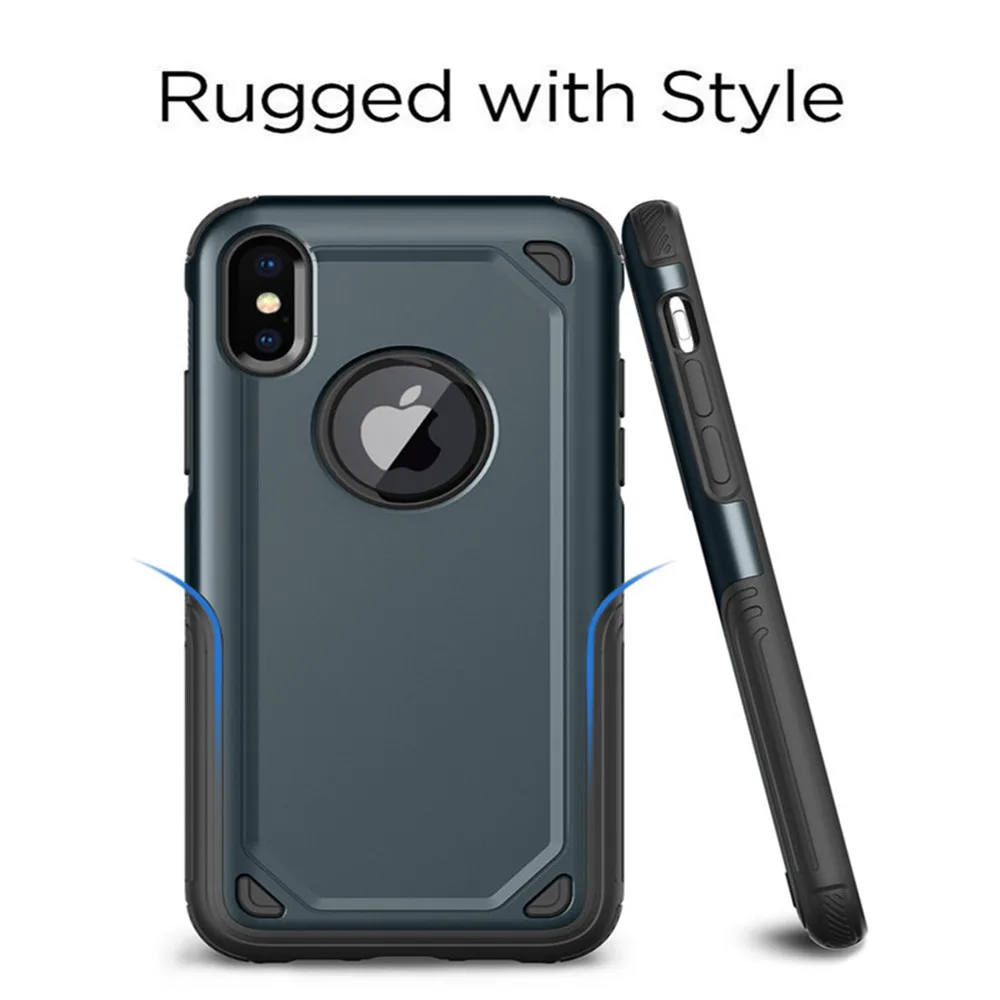 Heavy Duty Protection Phone Case For Apple iPhone X Case Armor Shield