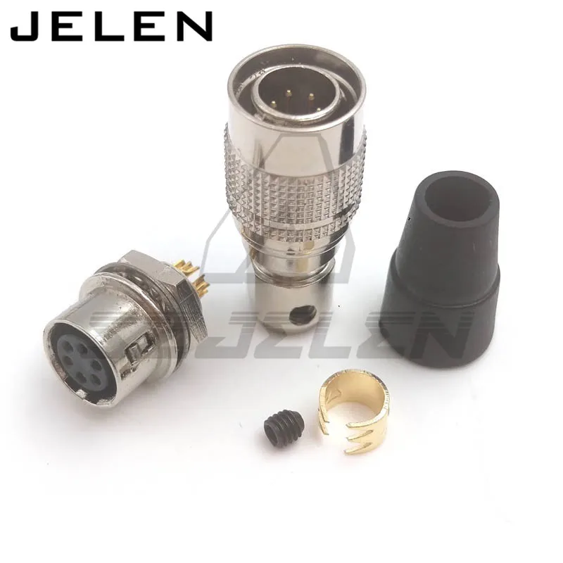 HIROSE разъем 6pin PN HR10A 7P 6P (73)/HR10A 7R 6S (73) электрические гнездовые коннекторы провод