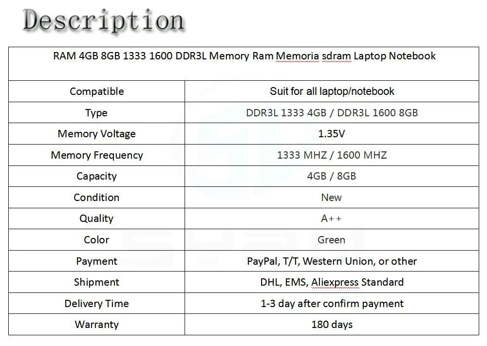 Оперативная память 4 ГБ 8 ГБ 1333 1600 DDR3L оперативная Память память sd оперативная память ноутбук для Macbook Pro A1278 A1286 A1181 A1342 память