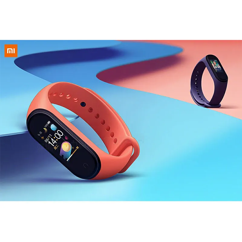 Фитнес браслет Xiaomi Mi Band 4 глобальная версия Bluetooth 5 0 пульсометр китайская