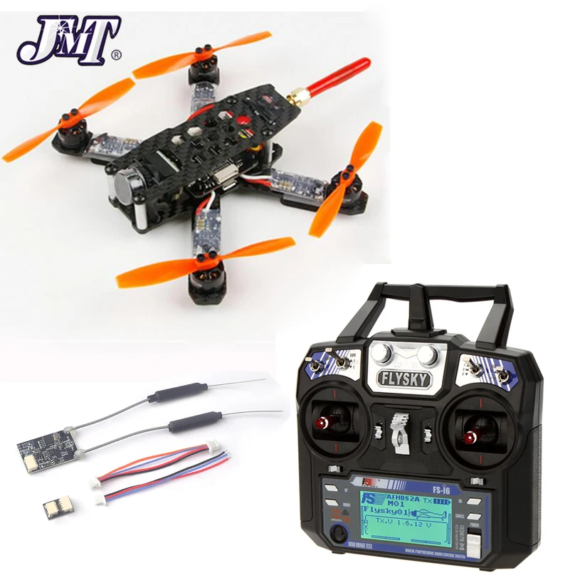

JMT KINGKONG 130GT PNP 4 Axle Mini Drone FPV 800TVL Camera RC Racing Drone with Flysky FS I6 Tra