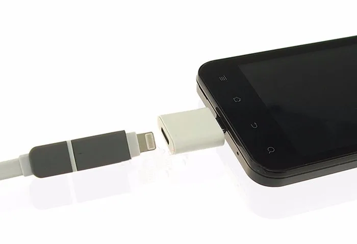 8Pin USB Кабель-адаптер для iPhone 5S 6S для Lightning/Micro USB Android кабели для мобильных телефонов разъем для samsung htc