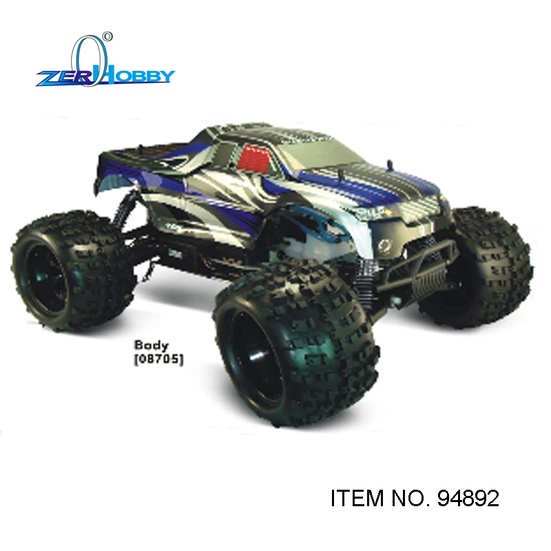 1/8 RC Mobil 4WD ringan Nitro Off Road 