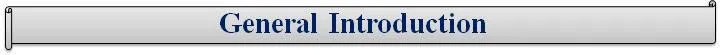 General Introduction