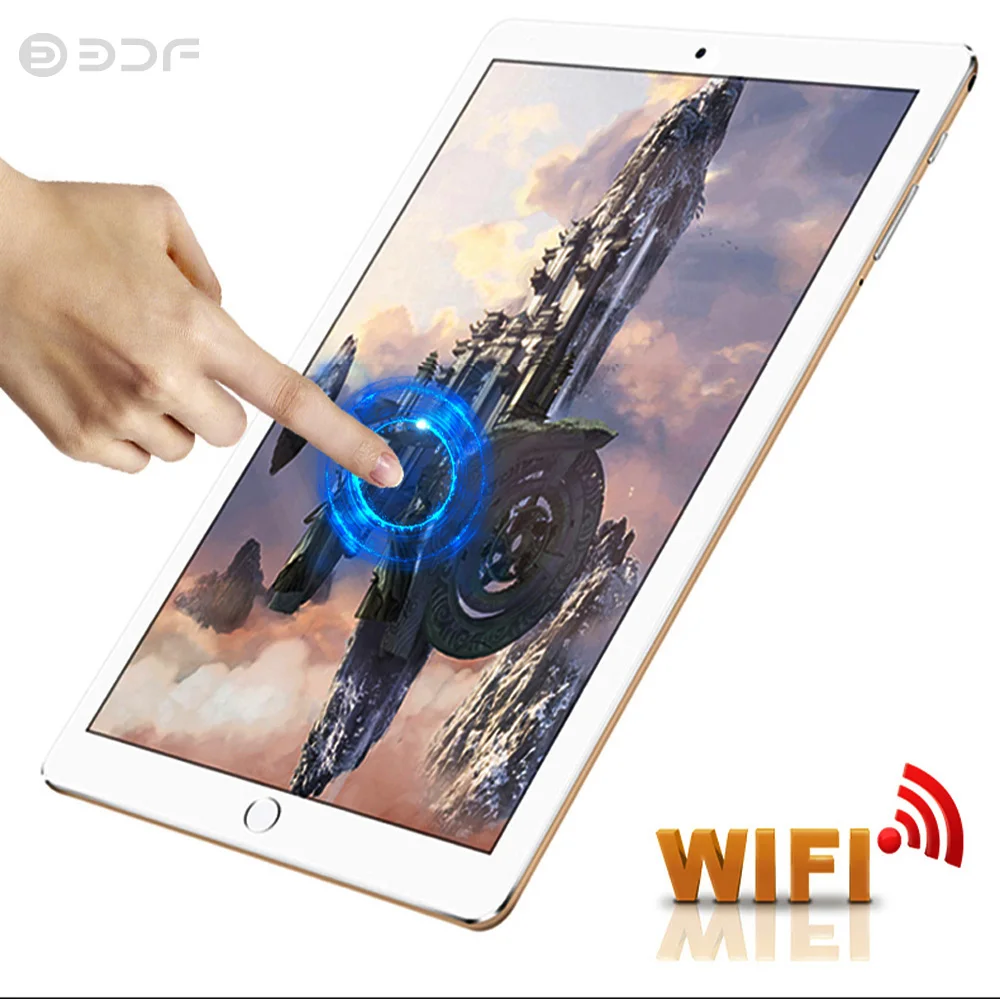  2019 New Design 10 inch Android Tablets 4GB RAM 32GB ROM Android 7.0 Octa Core IPS LCD 3G Phone Cal
