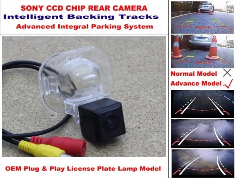 For KIA Forte  Cerato 2009~2013 Car Intelligent Parking Tracks Camera  HD Back up Reverse Camera  Rear View Camera (3)