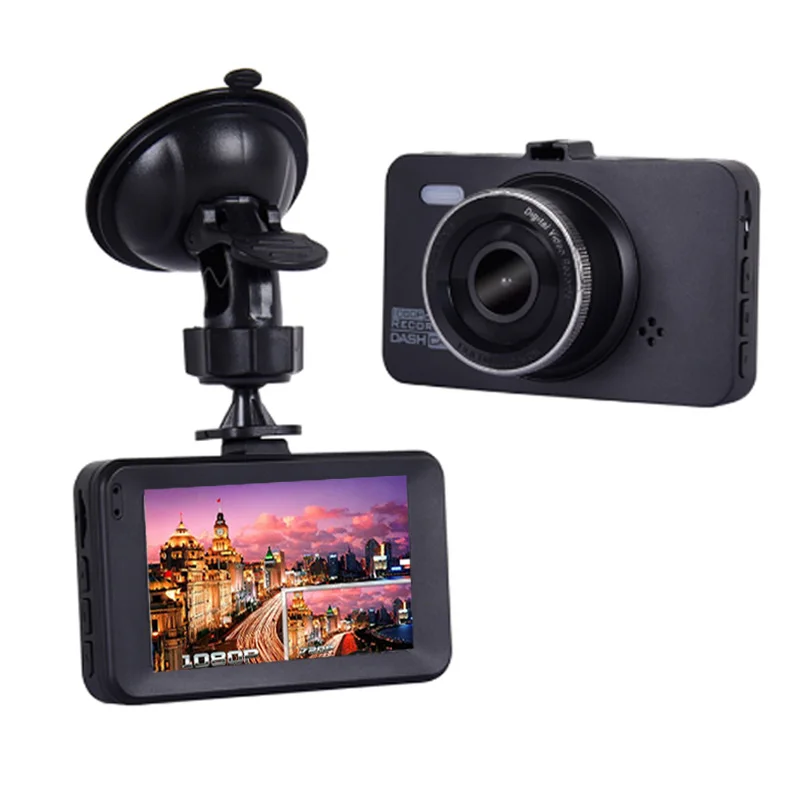

Dash Camera 3" Car Dvr Hd Video Recorder Night Vision Avtoregistrator 170 Degree Angle Camcorder Dashboard