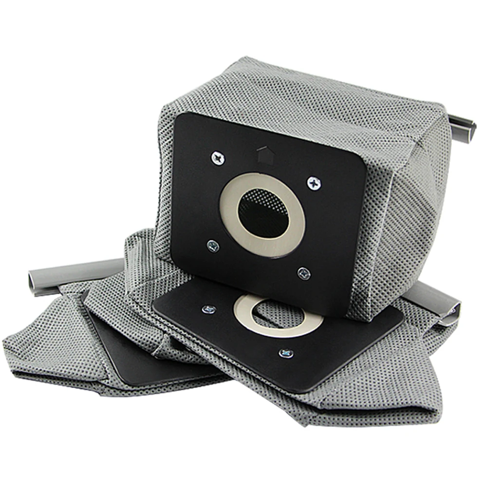 4pcs Practical Vacuum Cleaner Bag 11x10cm Non Woven Bags Hepa Filter