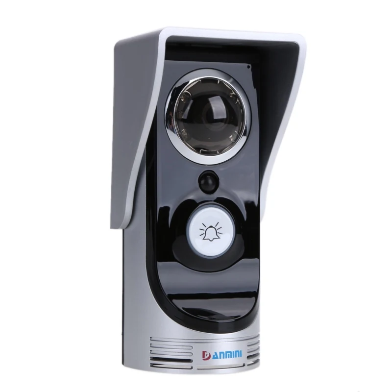 High Quality Wireless WiFi Remote Video Camera Door Phone Waterproof Doorbell Intercom Support Night Vision Silver