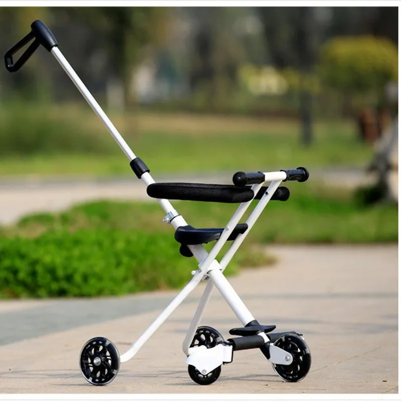 Детская пятиколесная детская коляска от переворачивания, портативная складная коляска для мамы и детей, легкая коляска