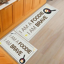 Zeegle кухонные принадлежности Печатный коврик на кухню коврики для прихожей противоскользящие дверные коврики внутренний диван ковер напольный коврики ковры для спальни