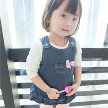 2016 dress girls outerwear font b baby b font children s vest Jackets for children child